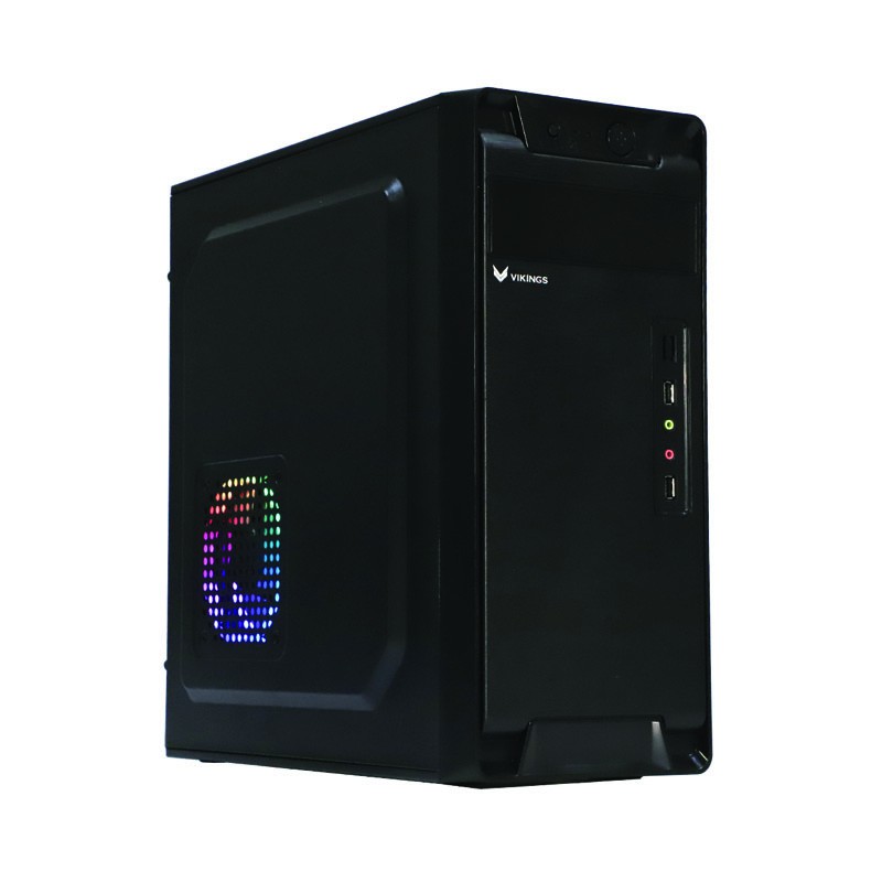 เคสเปล่า ATX Case (NP) VIKINGS B3 (Black)