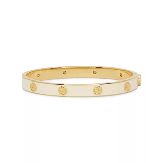 พรีฯTORY BURCH MILLER STUD ENAMEL HINGE BRACELET.