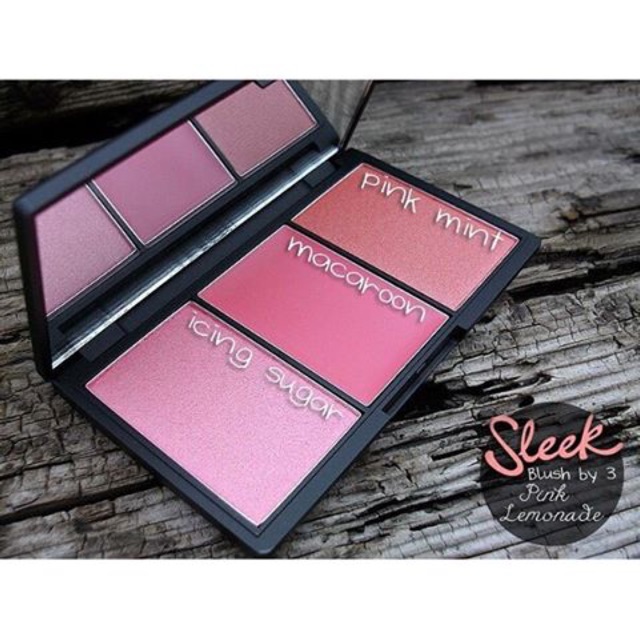 #Sleek blush By 3 Blush Palette  #Pink Lemonade