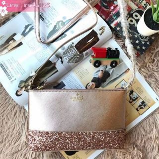 Kate Spade New York Greta Court Ramey Gritter Crossbody ของแท้ ราคาถูก