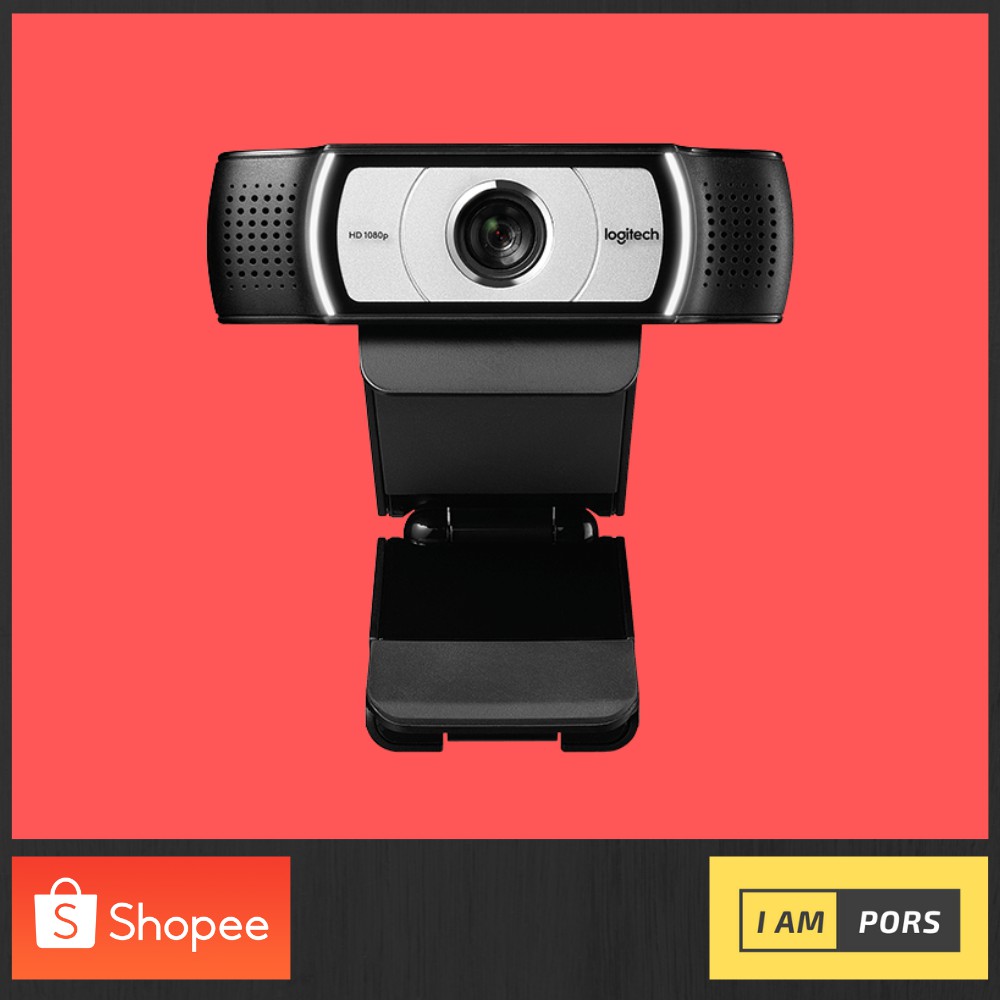 Logitech C930e Webcam กล้องเวปแคม ออกแบบมาเพื่อธุรกิจ มีมุมมองภาพกว้าง 90 องศาเและการซูมดิจิทัล รับประกันศูณน์ 3 ปี