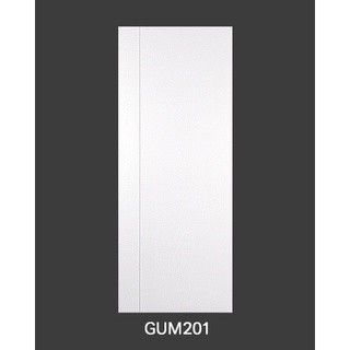 ประตูUPVC ภายนอก เซาะร่องขาว GREEN PLASTWOOD GUM201 80X200CM ขาว (แบบไม่เจาะลูกบิด) (1 ชิ้น/คำสั่งซื้อ)