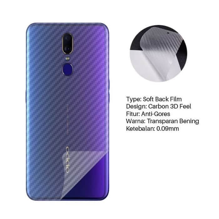 Skin Carbon Oppo F11 Back Skin Handphone Protector