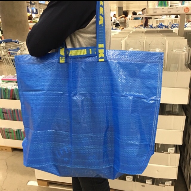 men's backpack กระเป๋า กระสอบ IKEA ของแท้ กันน้ำ