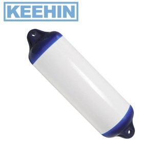 Ocean เฟนเดอร์ ทุ่นกันกระแทกข้างเรือ H5 22x64 ซม. ขาว/น้ำเงิน Ocean Heavy Duty Boat Fender H5 22x64cm White/Blue