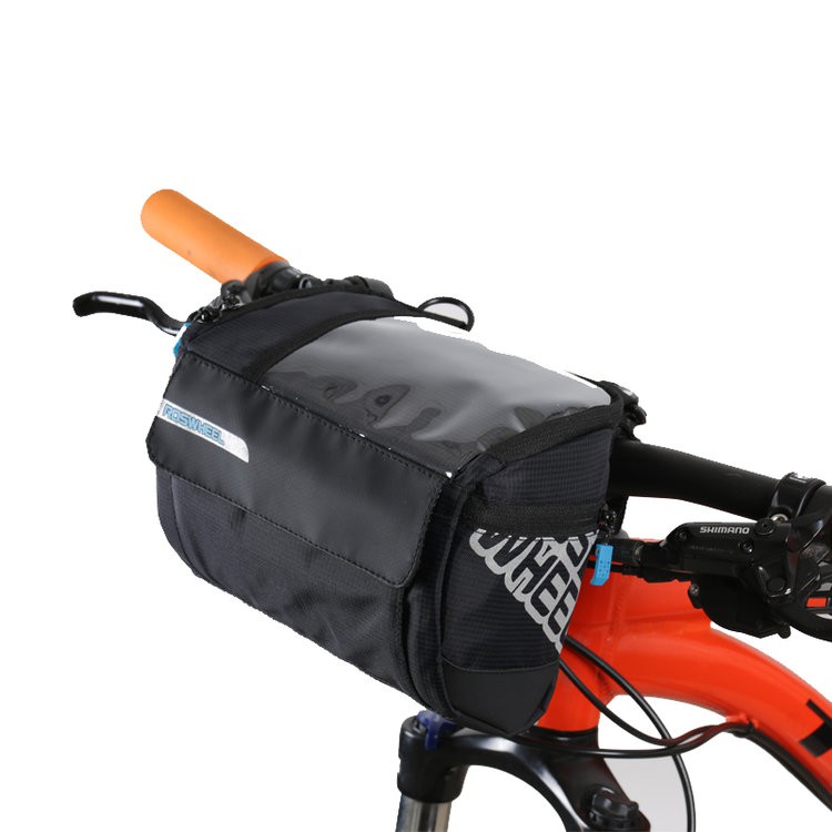 กระเป๋าติดแฮนด์บุนวมขนาดกะทัดรัดคุณภาพ Roswheel 111271