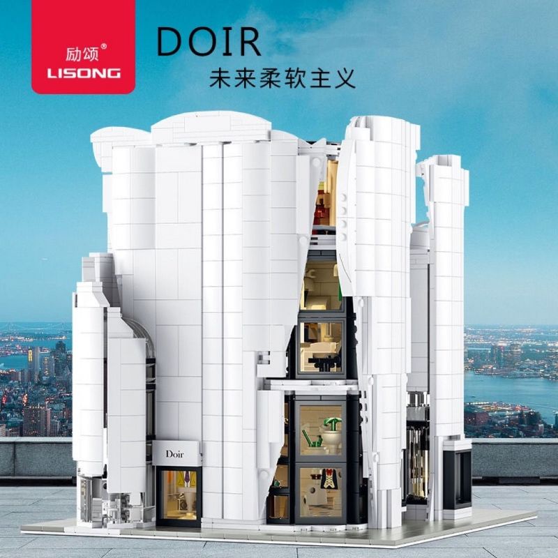 ตัวต่อ​ เล​โก้​ บล็อก​เลโก้​ ดิออร์ท Doir จำนวน​ 3028 ชิ้น​ ขนานดูที่รูป