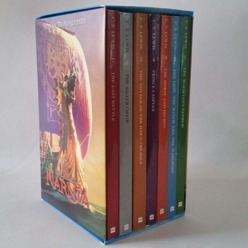 เซ็ต7เล่ม หนังสือ นาร์เนีย ฉบับภาษาอังกฤษ พร้อมส่ง the chronicle of narnia english version boxset 7 