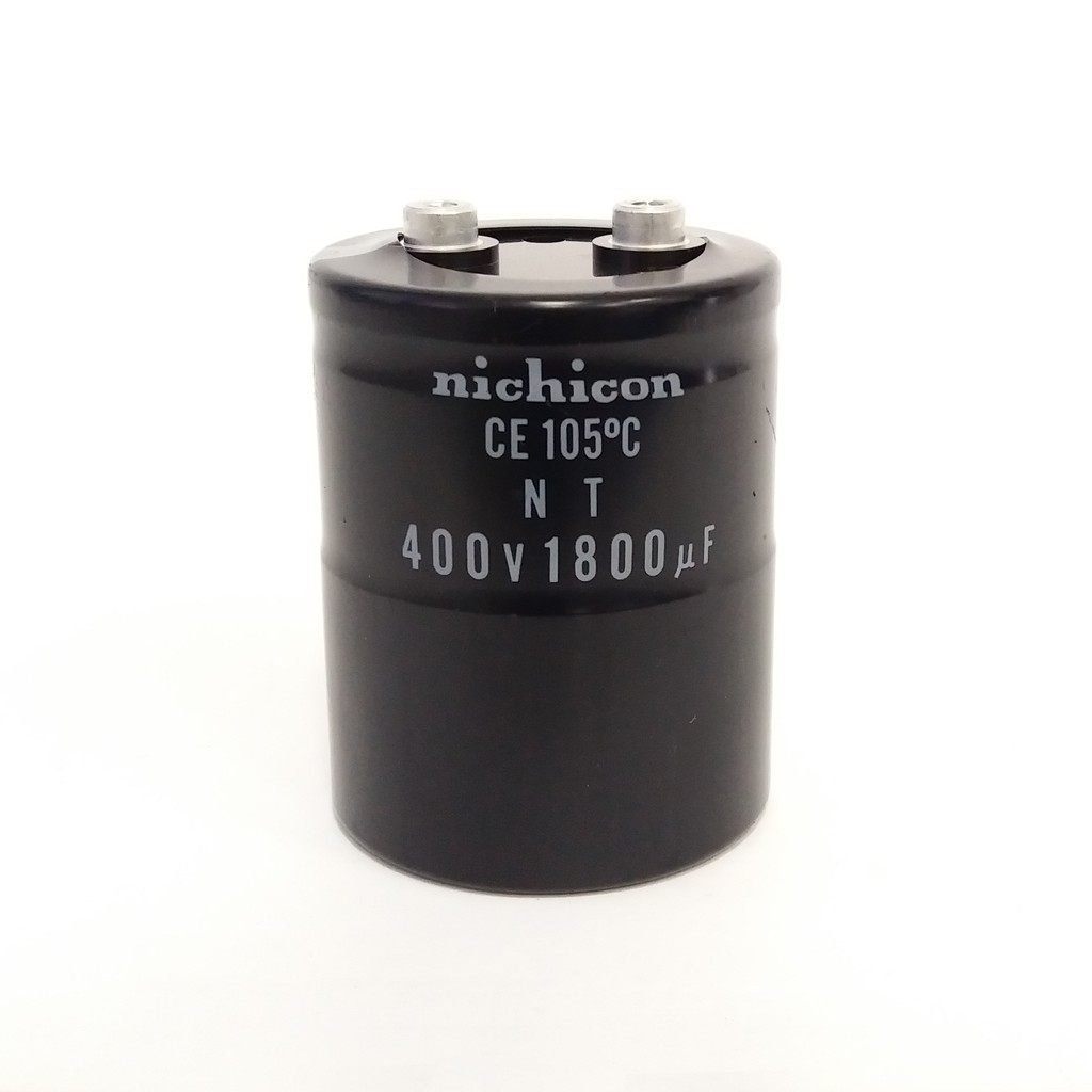 Capacitor 1800uF 400V Nichicon คาปาซิเตอร์ 65x88mm.