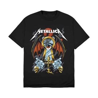 เสื้อยืดโอเวอร์ไซส์เสื้อยืด ลายวงร็อคเกอร์สตาร์ metallica x charhartt สําหรับเด็กS-4XL