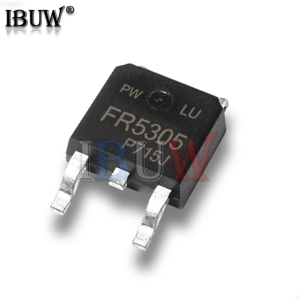 10 ชิ้น IRFR5305TRPBF IRFR5305 TO252 TO-252FR5305 ทรานซิสเตอร์