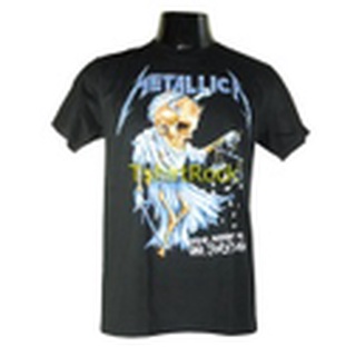 เสื้อวง METALLICA เสื้อยืดวงดนตรีร็อค เสื้อร็อค MET1598 ส่งจาก กทม.