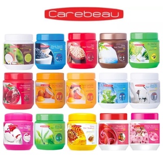 ซื้อ 1แถม1 Carebeau แคร์บิว เปปเปอร์มินทร์ แฮร์ ทรีทเม้นท์ แว็กซ์ (500 ml. x2 กระปุก)