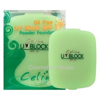 แป้งพริตตี้ แป้งทาหน้า แป้งเซลิน่า แป้งพัฟ Celina UV Block แท้💯%(รีฟิล)