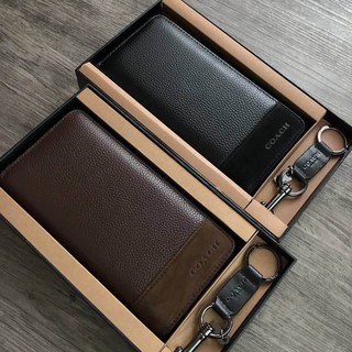 COACH Long Wallet with Key Set