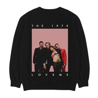 เสื้อยืดสีขาว1975 - รักฉัน | เพลง Crewneck | เสื้อกันหนาว BAND | Unisex | เพลงเมอร์ช | ป๊อปร็อคอินดี้S-4XL