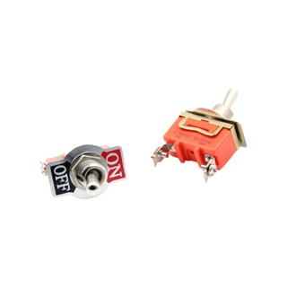 โปรโมชั่น : สวิทช์สลับ สีส้ม e-ten1021 2 พิน on - off 15 a 250 v 1 ชิ้น
