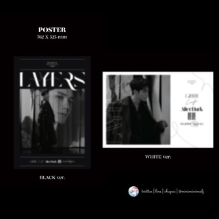 ★พร้อมส่ง★ POSTER Ong Seong Wu - Mini Album Vol.1 [LAYERS] องซองอู โปสเตอร์