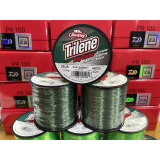 สายโมโน เบิร์คเลย์ ไทลีน บิ๊กเกมส์ Berkley Trilene Big Game สีเขียวขี้ม้า