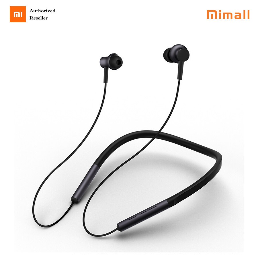 Xiaomi Bluetooth Earphones Necklace Sports Running Headset Shopee