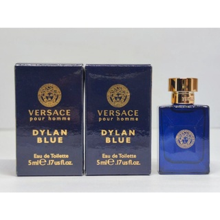 Mini 💢 VERSACE🌹Dylan Blue Pour Homme EDT 5ml น้ำหอมพกพาชนิดหัวแต้ม น้ำหอมมินิแท้💯