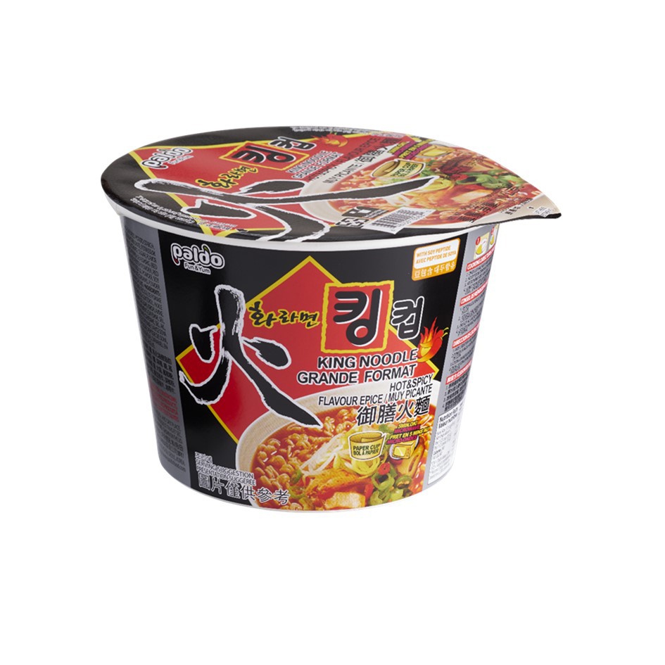 พาลโด ฮวา นูดเดิ้ล(บะหมี่กึ่งสำเร็จรูปรสเผ็ด) 110 กรัม / Paldo Hwa Ramyun(Bowl) 110 g.