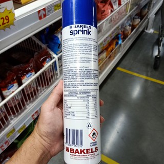 ecook น้ำมัน คาโนล่า ผ่านกรรมวิธี สำหรับ เบเกอรี่ ตรา bakels sprink canola oil 450g