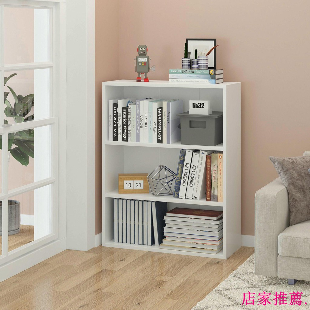 Simple Bookshelf Simple Floor Simple Modern Storage Rack Student Bay ...