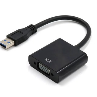 1080P USB3.0 to VGA Video Image Display External Adapter Driver-Free Video Cable