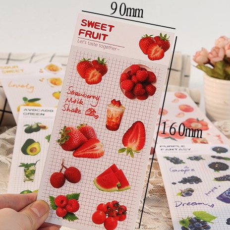 สติกเกอร์ PVC ลายดอกไม้ สําหรับตกแต่งสมุดภาพ เครื่องเขียน diy จํานวน 1 แผ่น ราคา ถูกที่สุด ดีลบีเคเค แกลเลอรีภาพที่ 9