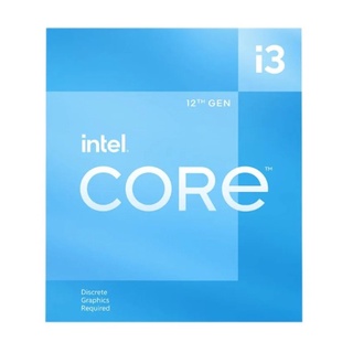 CPU (ซีพียู) INTEL Core i3-12100F 3.3GHz 4 Cores/8 Threads LGA1700