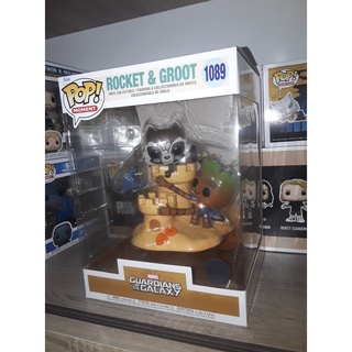 Funko Pop! : Guardians of the Galaxy - Rocket &amp; Groot Beach Day