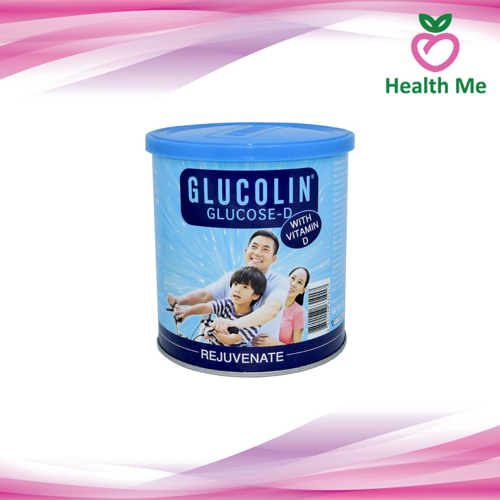 Glucolin กลูโคลิน กูลโคส-ดี 400 กรัม สำหรับเด็ก ผู้ใหญ่ เพิ่มความสดชื่น วิตามินดี นักกีฬา ออกกำลังกาย ให้พลังงาน