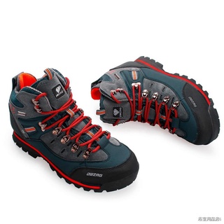 ✽♞♘Men Hiking Shoes Waterproof Leather Shoes Climbing &amp; Fishing Boots New Outdoor Sports Trainers High Top Winter Trekki