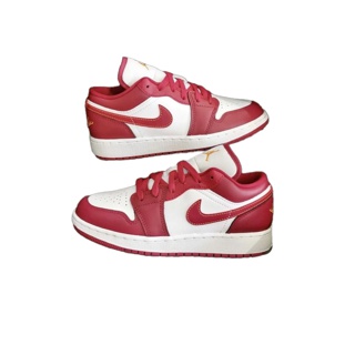 (พร้อมส่ง) Nike Air Jordan 1 Low “Cardinal Red” (แท้100%)