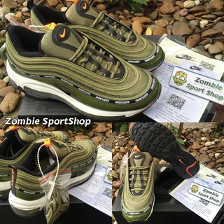 รองเท้าAir Max97 Undefeated Green Bullet Size41-45 *ส่งฟรีKerry*
