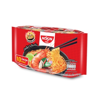 Nissin นิสชิน ขนาด 60กรัม/ซอง แพ็คละ10ซอง (สินค้ามีตัวเลือก)