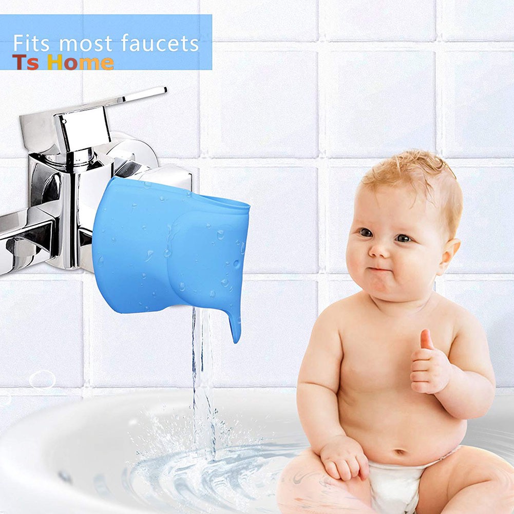 Ts Cute Elephant Eva Baby Safety Bathing Water Faucet Protector