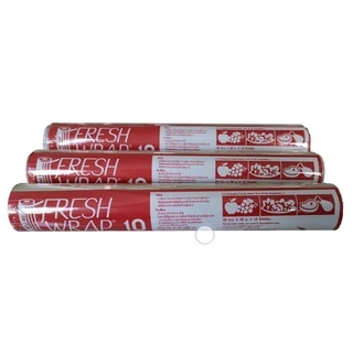 ฟิล์มห่ออาหาร ที่ห่ออาหาร แรป ถนอมอาหาร fresh wrap 30 ซ.ม.x 30 เมตร พลาสติกแรพ ฟิล์มถนอมอาหาร