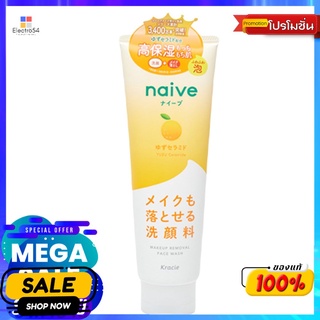 นาอิฟ เมคอัพ รีมูฟเวล เฟสวอช ยูซุ200กผลิตภัณฑ์ดูแลผิวหน้าNAIVE MAKEUP FACE WASH YUZU200G