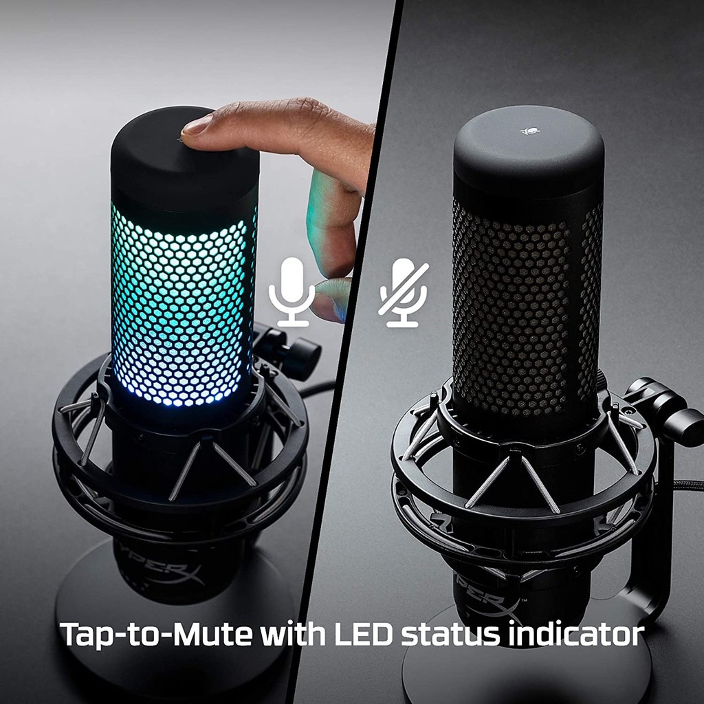 hyperx quadcast mic rgb