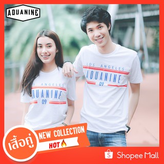 เสื้อคู่ AQUANINE รุ่น Los Angeles WHITE ลิขสิทธิ์แท้