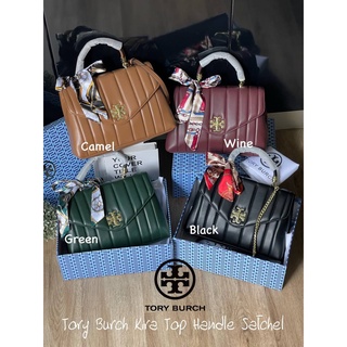 Tory Burch Kira Top Handle Satchel   Code:B2D290365  แบรนด์แท้ 100% งาน Outlet