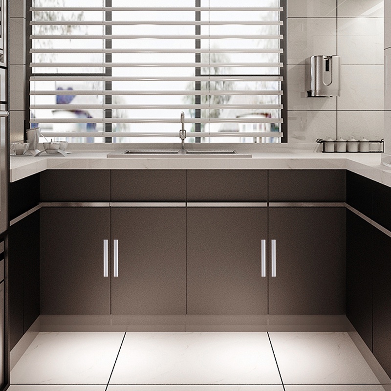 Yaexit มือจับตู้เสื้อผ้า ตู้กับข้าว สีดํา และลูกบิด