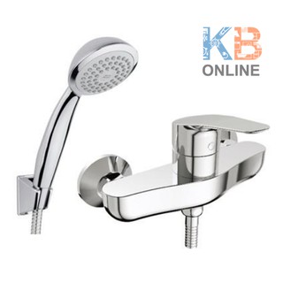 A-0312-300 ก๊อกผสมยืนอาบพร้อมฝักบัว รุ่น CYGNET | A-0312-300 Bath Mixer and Hand Shower series CYGNET American Standard