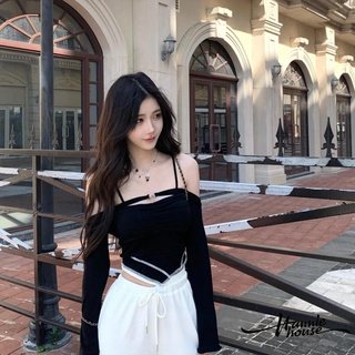 Hannie-Women´s Summer Backless Low Cut Irregular Hem Camisole