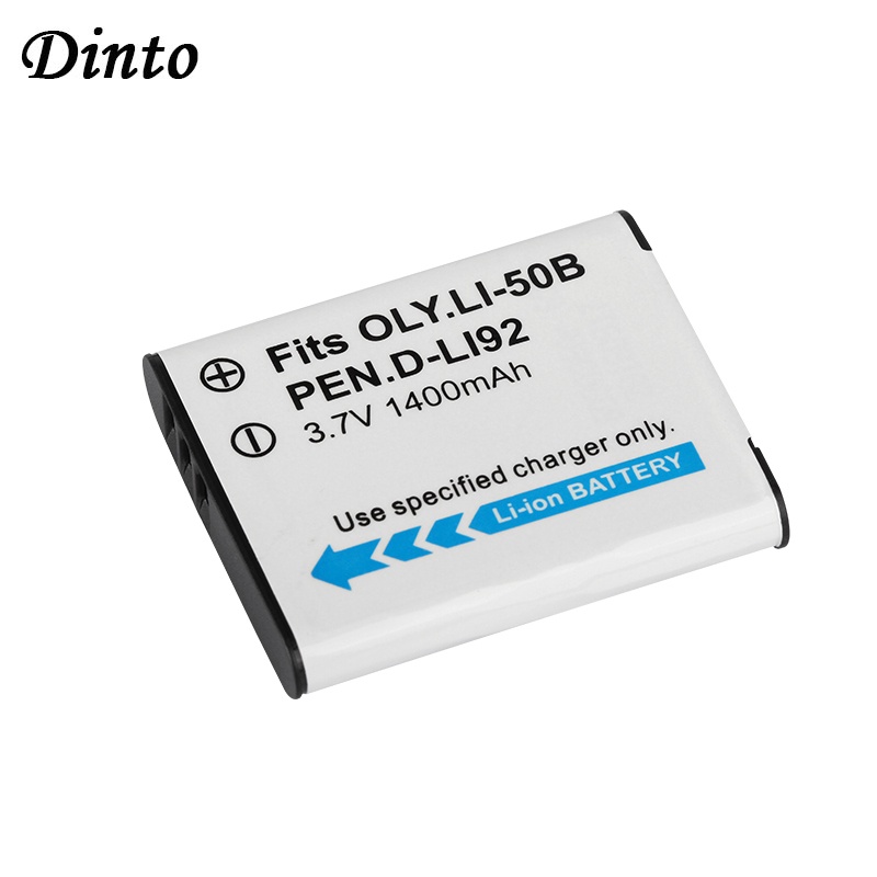 Dinto 1Pc 1400MAh Li-50B Li50B Li 50B Li-Ion แบตเตอรี่กล้องสำหรับ Olympus U6010 U6020สำหรับ Pentax X