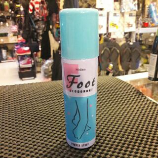 สเปรย์แป้งหอมระงับกลิ่นเท้า Mistine Foot Deodorant Powder Spray ขนาด 60ml by ครูแว่น frogmangear