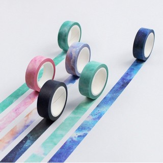 [[พร้อมส่งจากไทย!!]] มาสกิ้งเทป เทป Washi สีพาสเทล