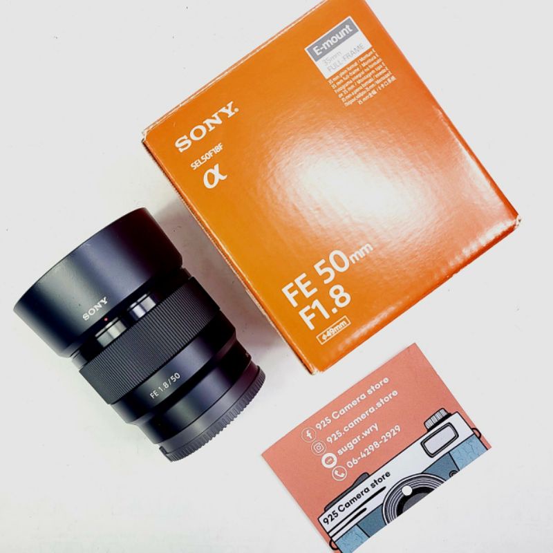เลนส์ Sony FE50mm f1.8